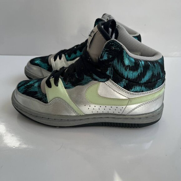 Nike Peacock Air Court Force Sneakers US 7.5 - Picture 7 of 14